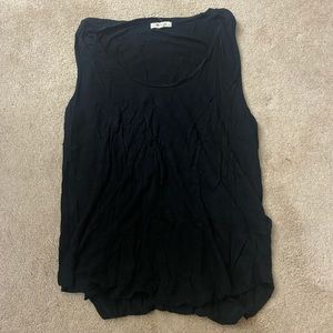Black tank top from Madewell